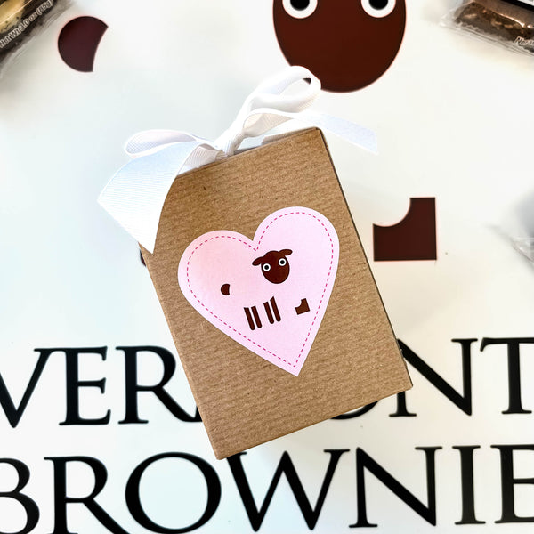 Heart Box Gourmet Brownie 3-Pack