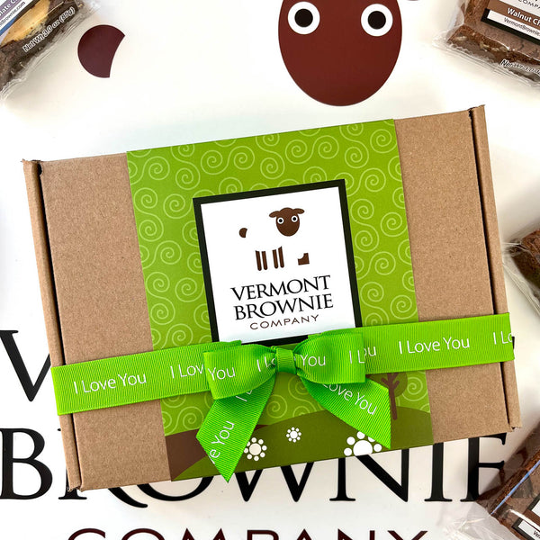 I Love You” Gourmet Brownie Sampler – Vermont Brownie Company