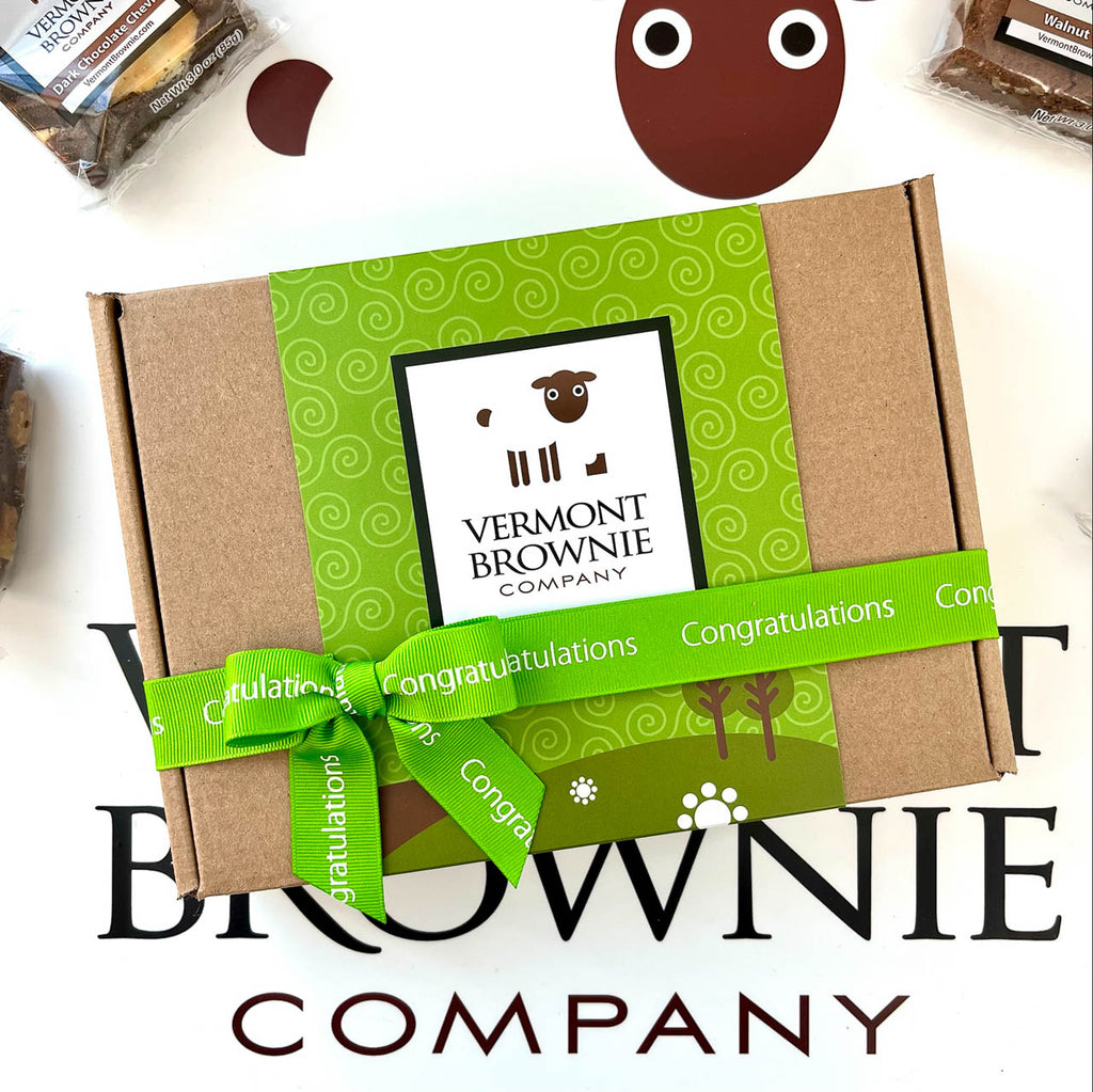 “Congratulations” Gourmet Brownie Sampler