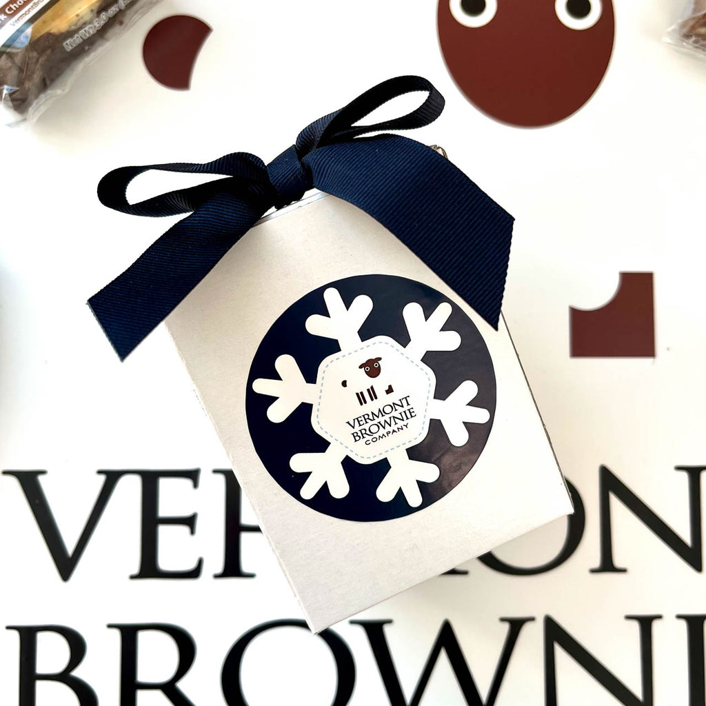 Snowflake Box Gourmet Brownie 3-Pack