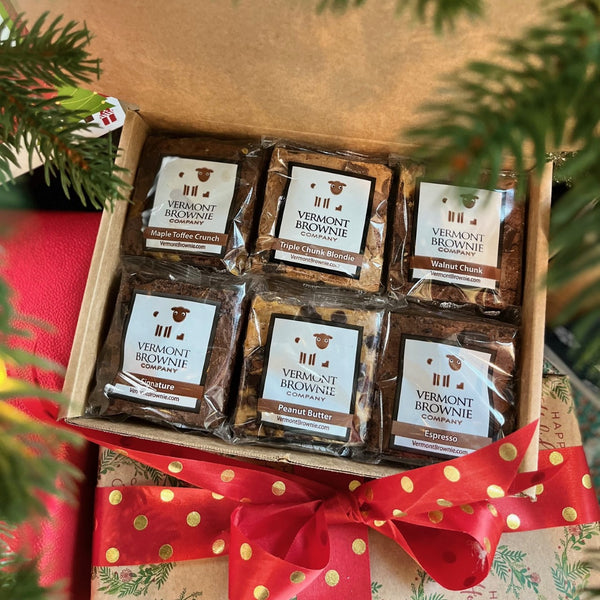 "Merry Christmas" Gourmet Brownie Sampler